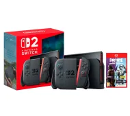 Nintendo Switch 2 Joy-Con Czarny + Fortnite Darkfire & Ice Bundle Dodatek do gry