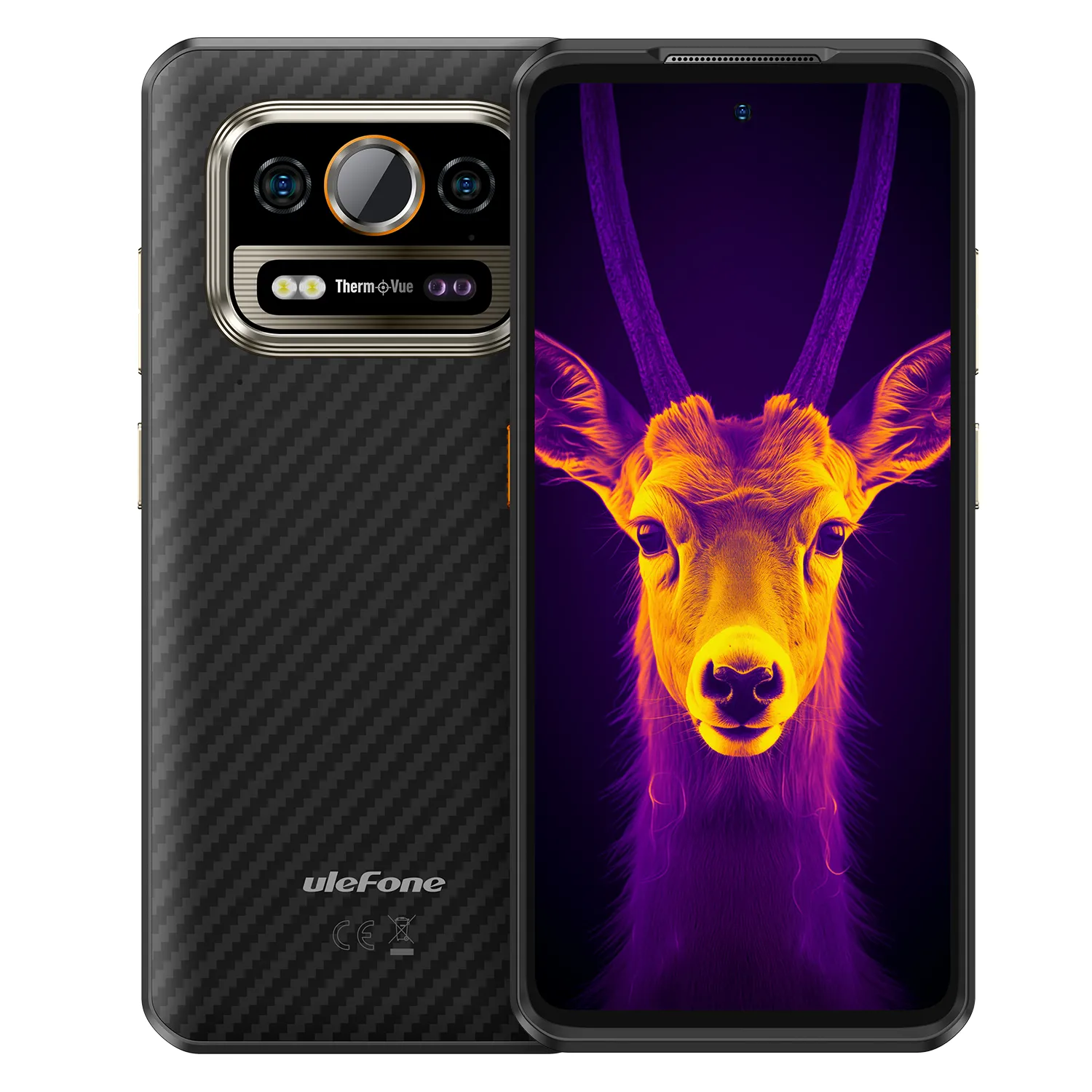 Smartfon uleFone Armor 25T Pro 8/256GB 6,78" 120Hz 50Mpix Czarny