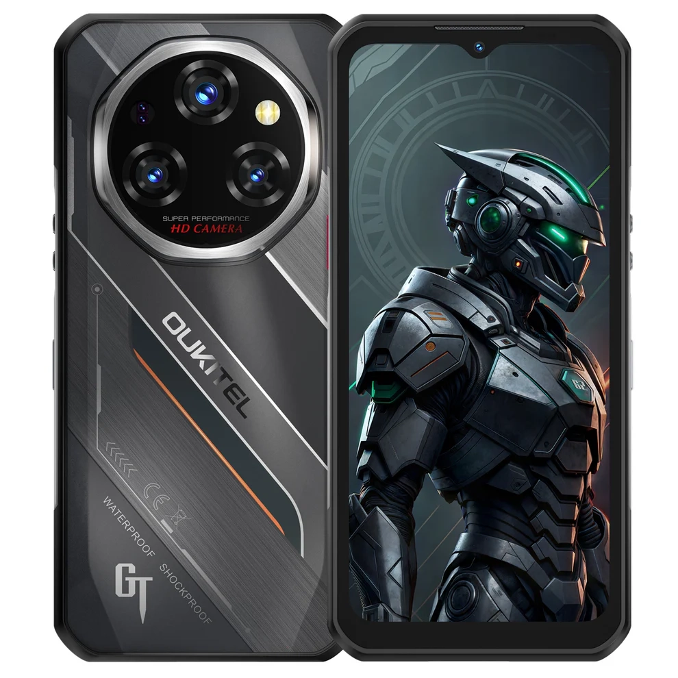 Smartfon Oukitel WP62 5G 8/256GB 6,6" 120Hz 108Mpix Czarny