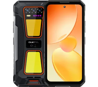 Smartfon Oukitel WP58 Pro 5G 8/512GB 6,7" 120Hz 64Mpix Czarno-pomarańczowy