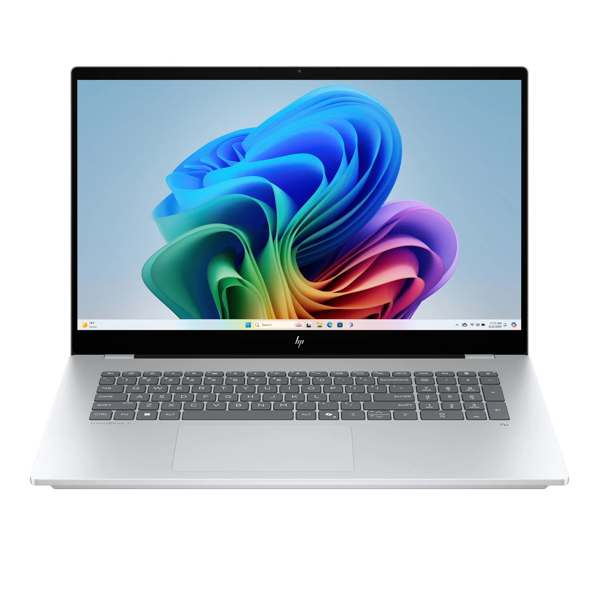 HP OmniBook 7 17-dc0219nw 17,3" Ultra 5 226V 16GB RAM 1TB Dysk SSD Win11 Srebrny Funkcje AI