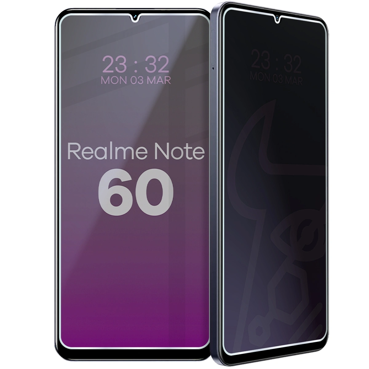 Szkło hybrydowe Bizon prywatyzujące Glass Mule Shadow do Realme Note 60