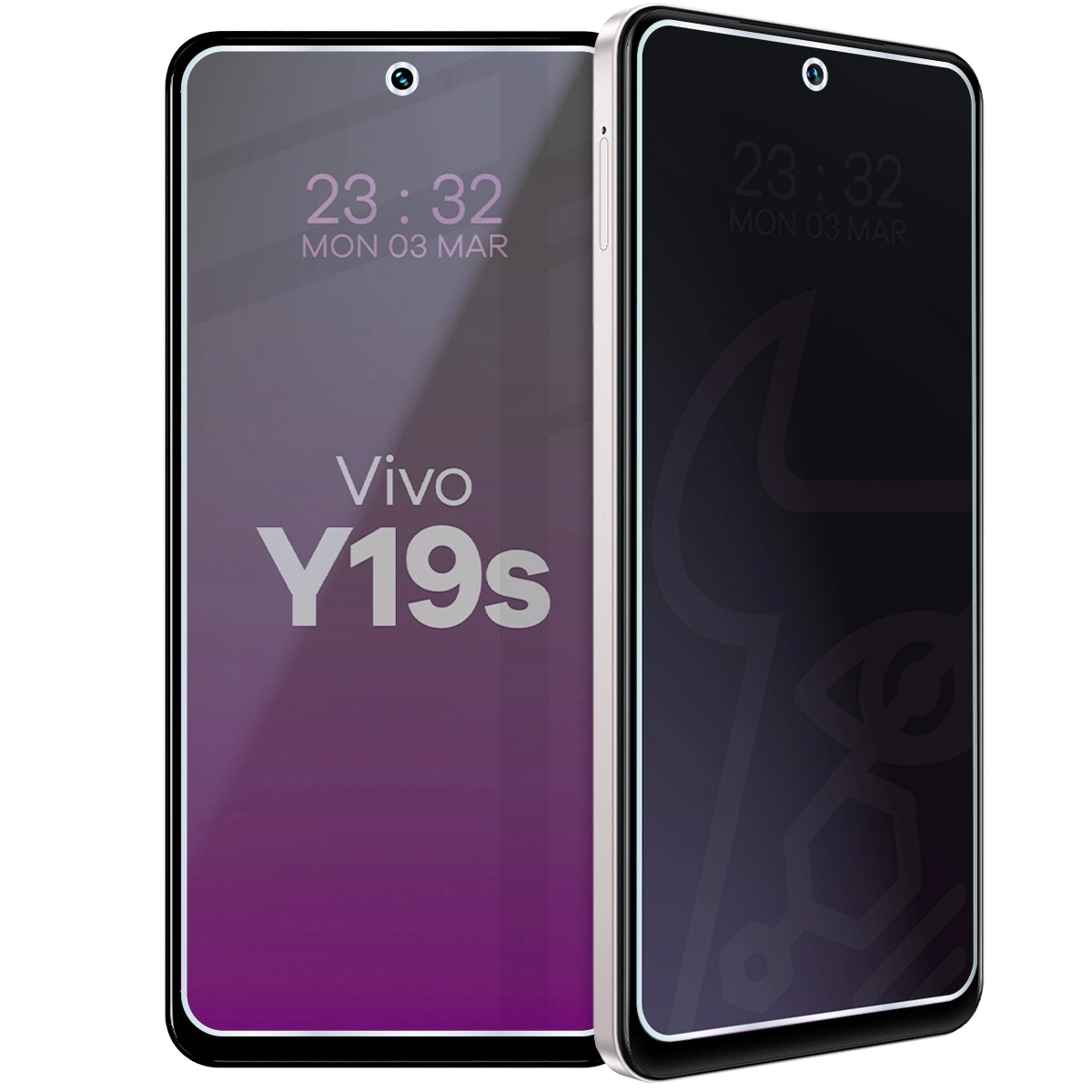 Szkło hybrydowe Bizon prywatyzujące Glass Mule Shadow do Vivo Y19s