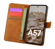 Bizon Pocket do Galaxy A57 5G Brązowy