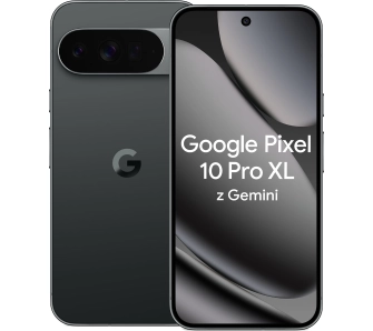 Smartfon Google Pixel 10 Pro XL 16/512GB 6,8" 120Hz 50Mpix Czarny