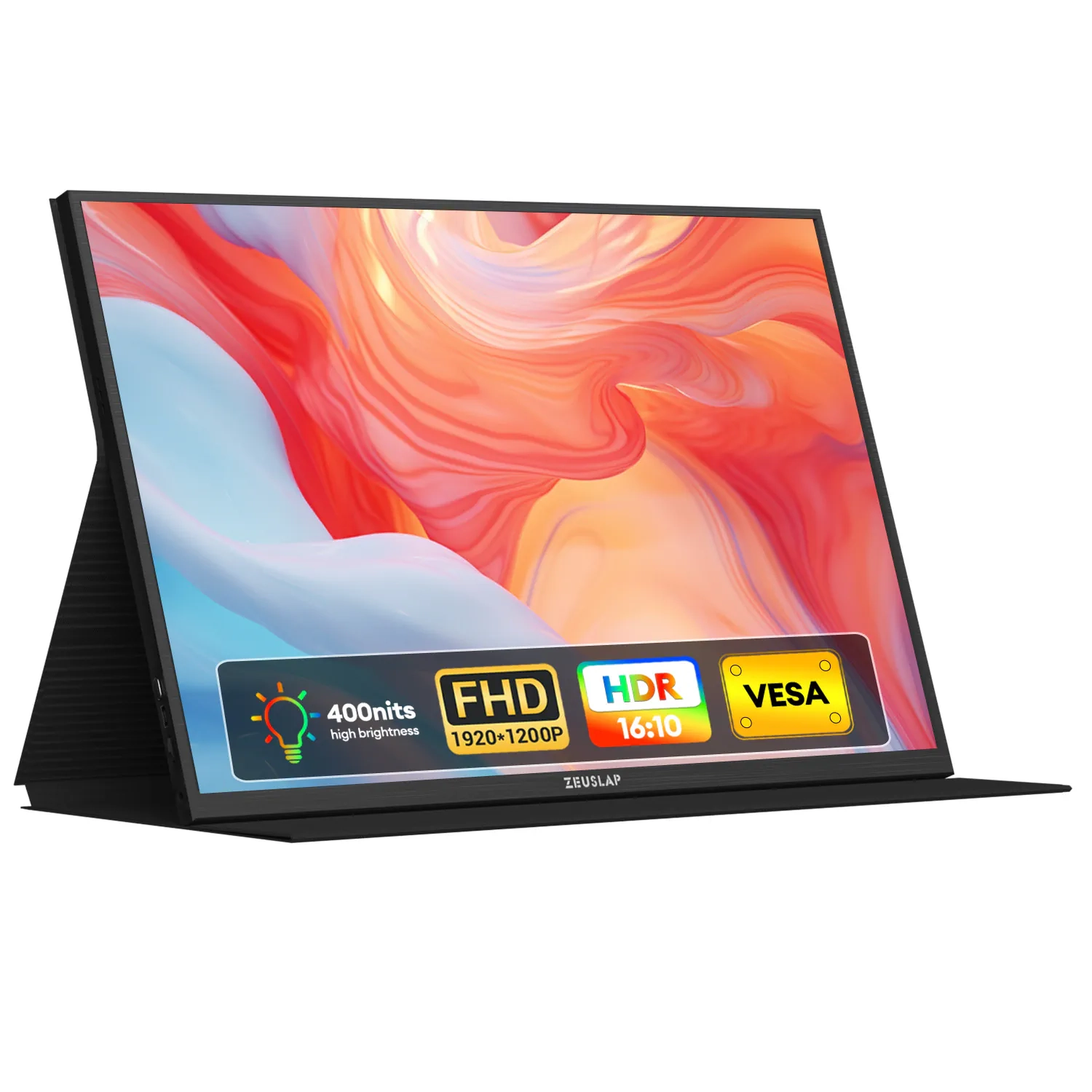 Monitor Zeuslap P16  16" Full HD IPS 60Hz 3ms Przenośny