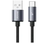 USAMS U91 USB-C do USB-A 18W 1m Szary