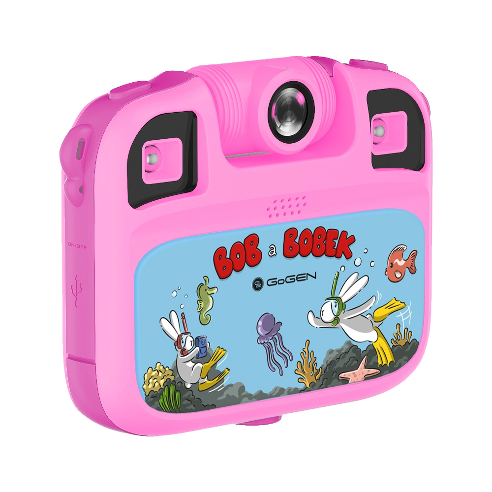 Aparat GoGEN BOBAQUAFOTOP Różowy