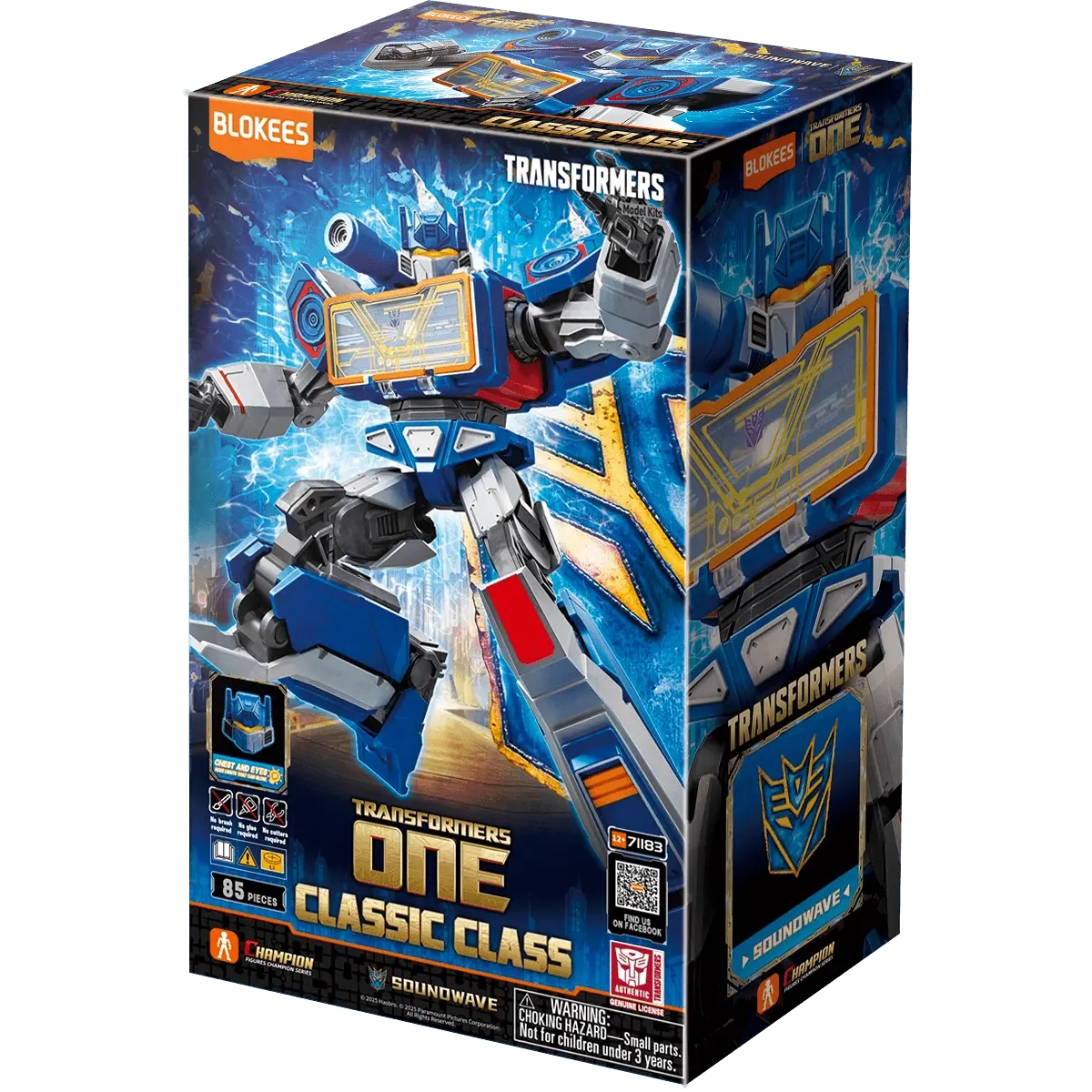 Model do składania Blokees Transformers Classic Class - Soundwave