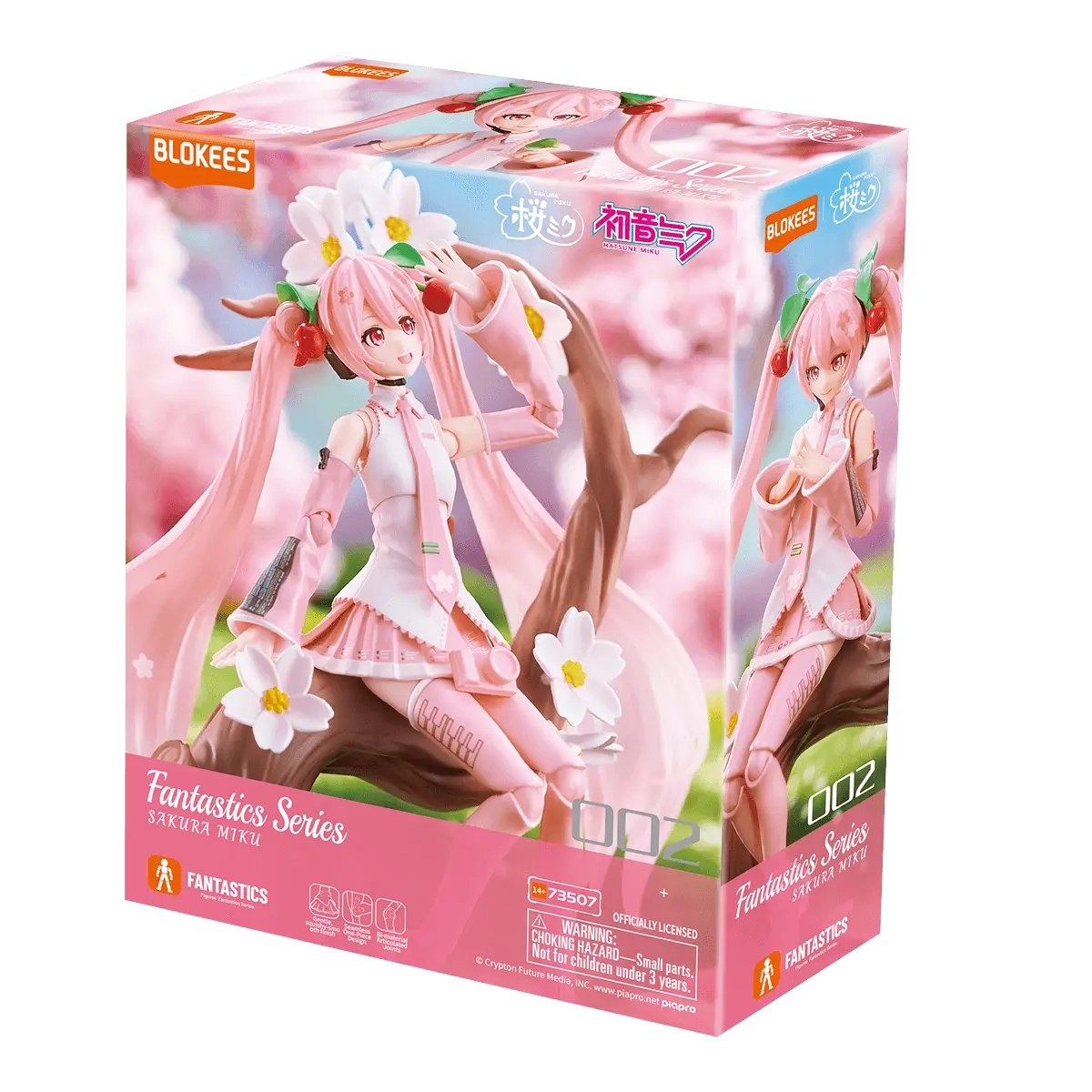 Model do składania Blokees Fantastics Series - Sakura Miku
