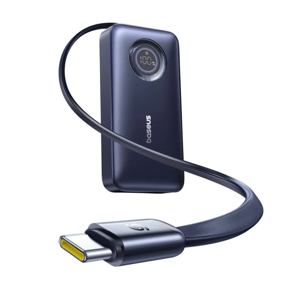 фото Внешний аккумулятор (павербанк) Baseus EnerCore CR11 10000mAh 45W Black (E0027G01) 1