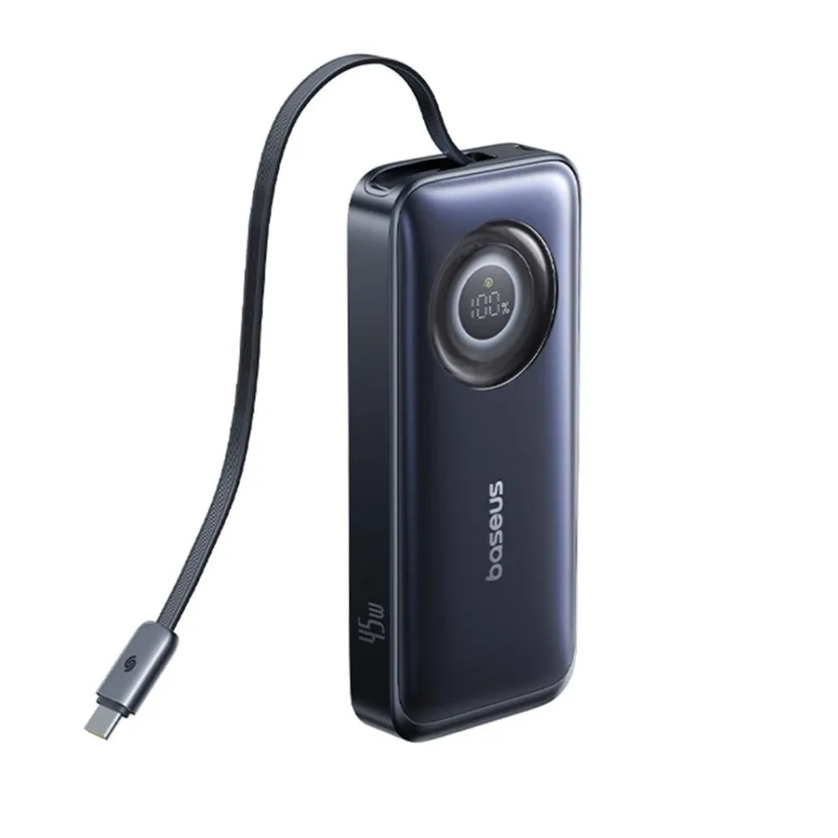 фото Внешний аккумулятор (павербанк) Baseus EnerCore CR11 10000mAh 45W Black (E0027G01) 2
