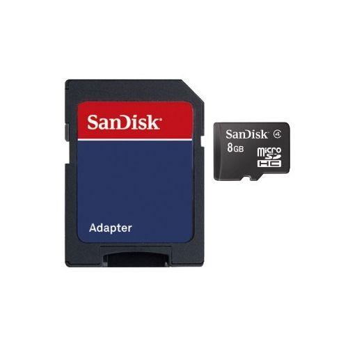 SANDISK microSDHC Class 2 8GB + adapter