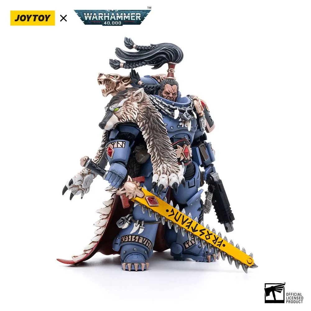 Figurka Joy Toy Warhammer 40k Space Wolves Ragnar Blackmane