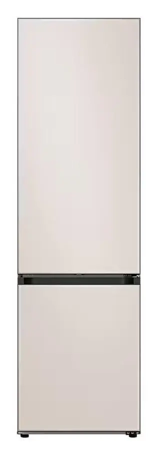 Samsung RB38C7B6BAP Funkcje AI Pełny No Frost 203cm Szuflada z kontrolą wilgotności Zdalne sterowanie Satynowy Beż