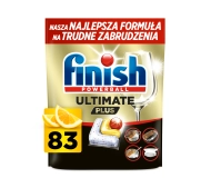 Finish Ultimate Plus Lemon 83szt.