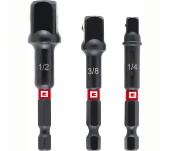 Zestaw adapterów udarowych Einhell 49134215 1/2" 3/8" 1/4" 3szt