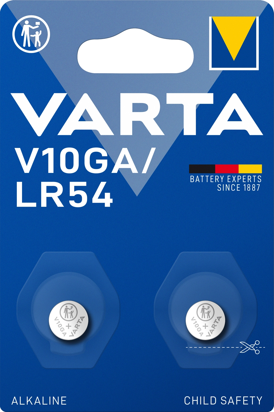Baterie VARTA V10GA/LR54 2szt.