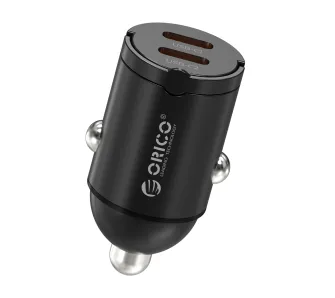 Ładowarka samochodowa Orico MR-30-2C-BK-EP 2x USB-C 30W Czarny