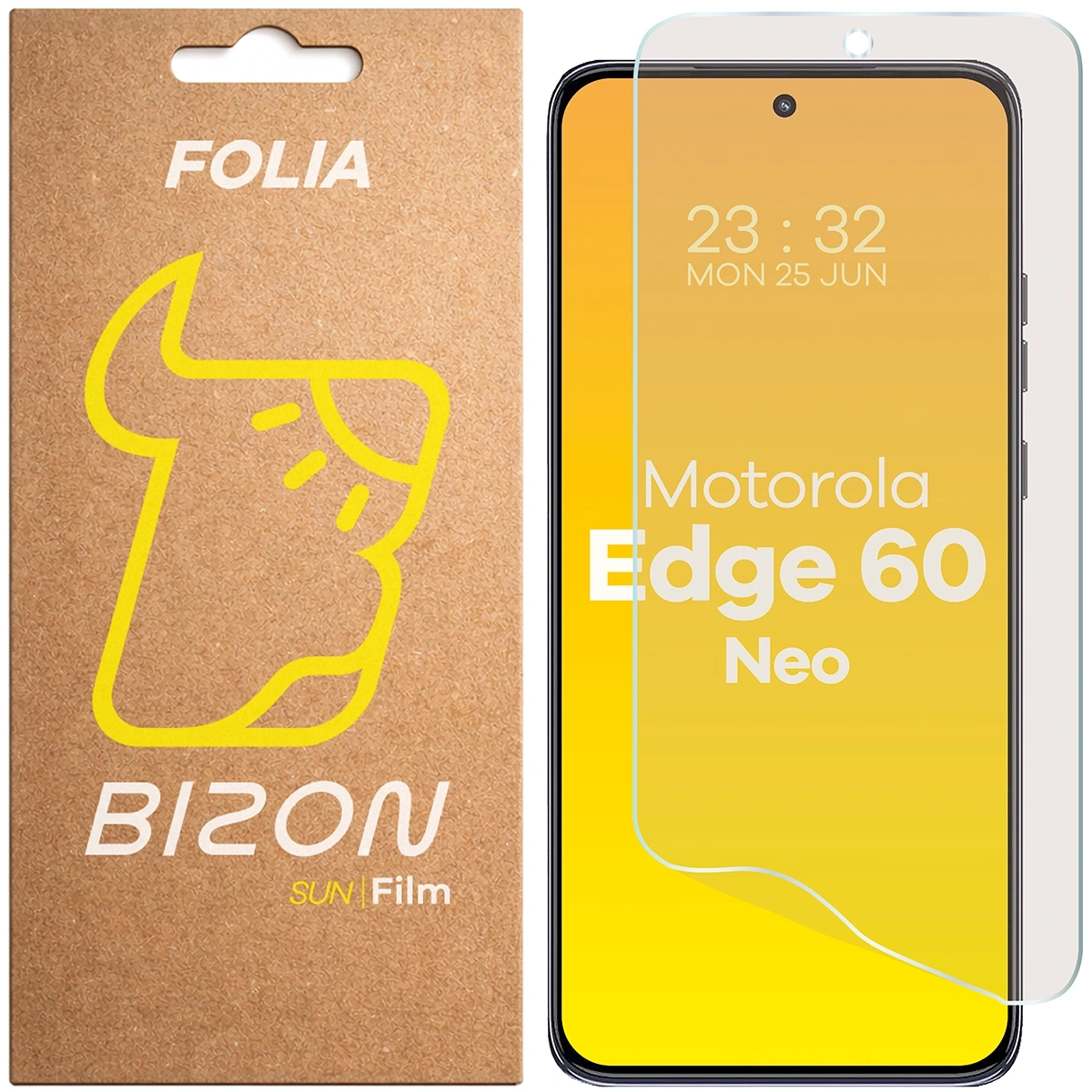 Folia ochronna Bizon matowa Film Sun do Motorola Edge 60 Neo