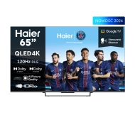 Haier H65S85GUX 65" QLED 4K GoogleTV Funkcje AI Dolby Vision Dolby Atmos HDMI 2.1 DVB-T2