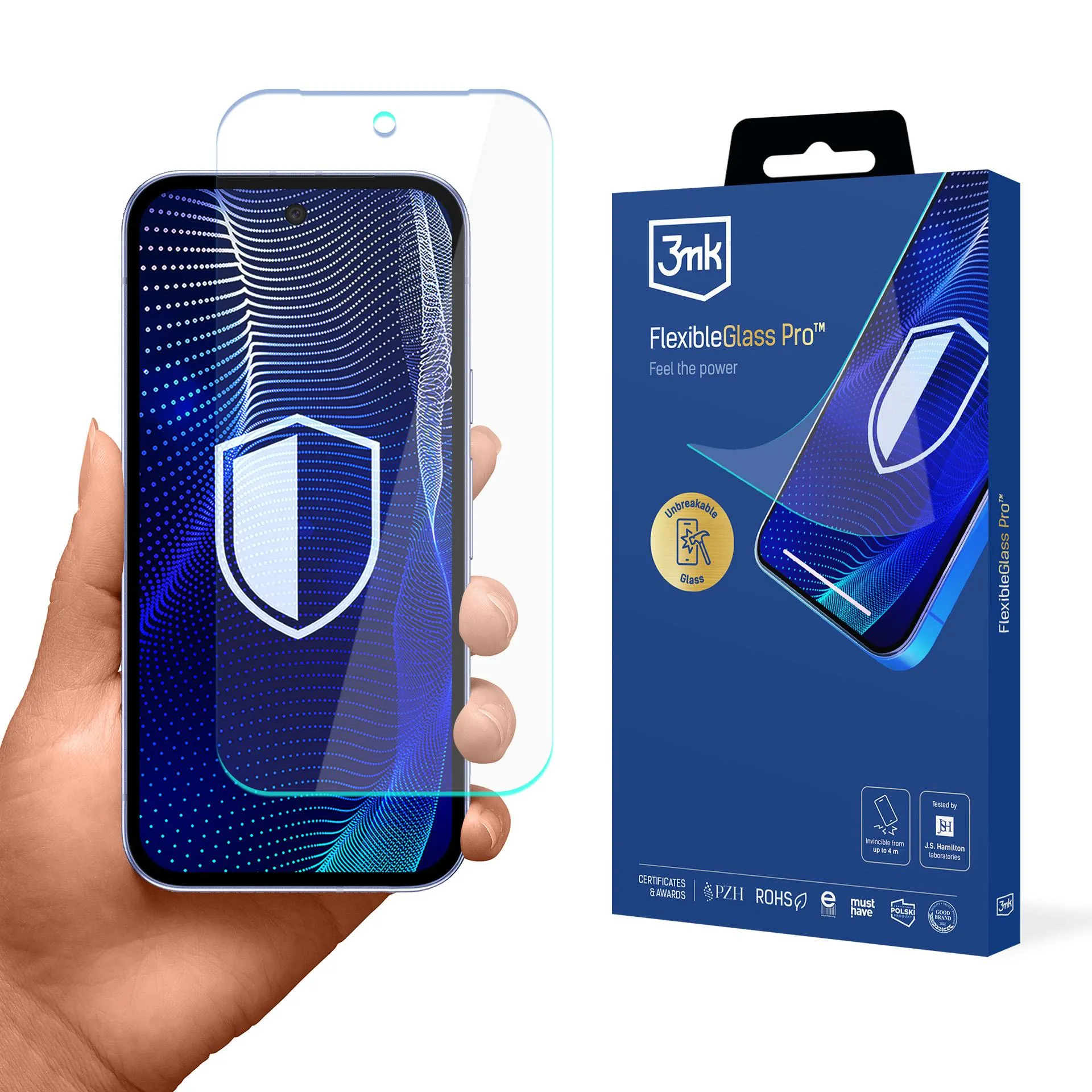 Szkło hybrydowe 3mk FlexibleGlass Pro do Google Pixel 10A