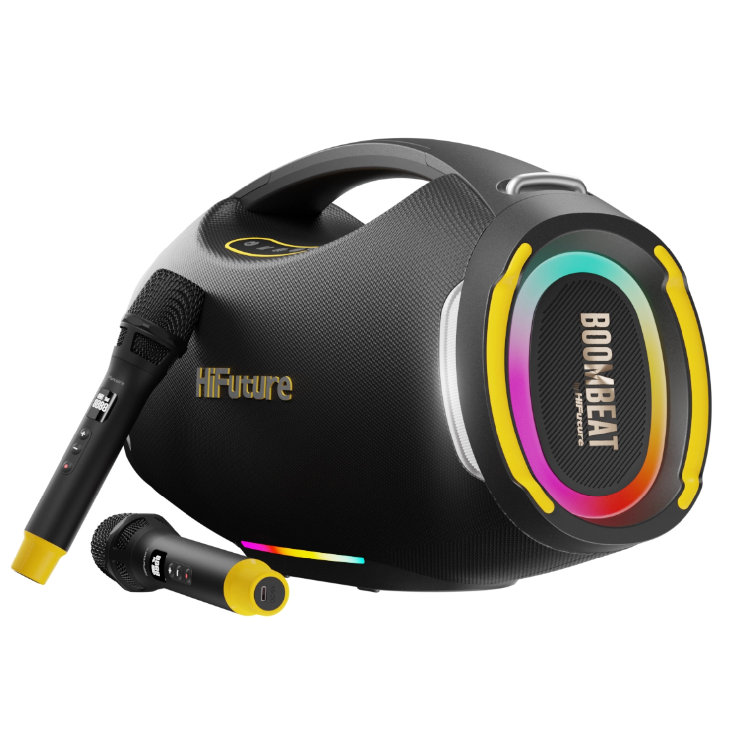 фото Портативная колонка HiFuture BoomBeat Black (boombeat.black) 3