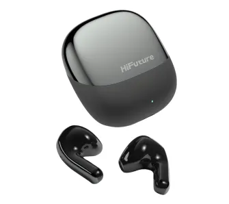 Słuchawki bezprzewodowe HiFuture ChromeBuds Douszne z system 4 mikrofonów + ENC Bluetooth 5.4 Czarny