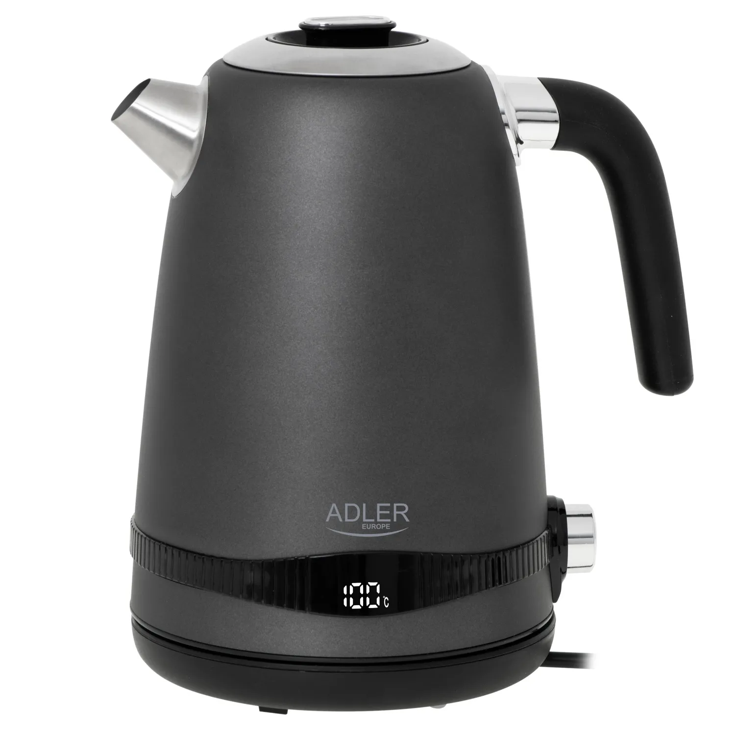Czajnik Adler AD 1295 1,7l 2200W Regulacja temperatury Szary