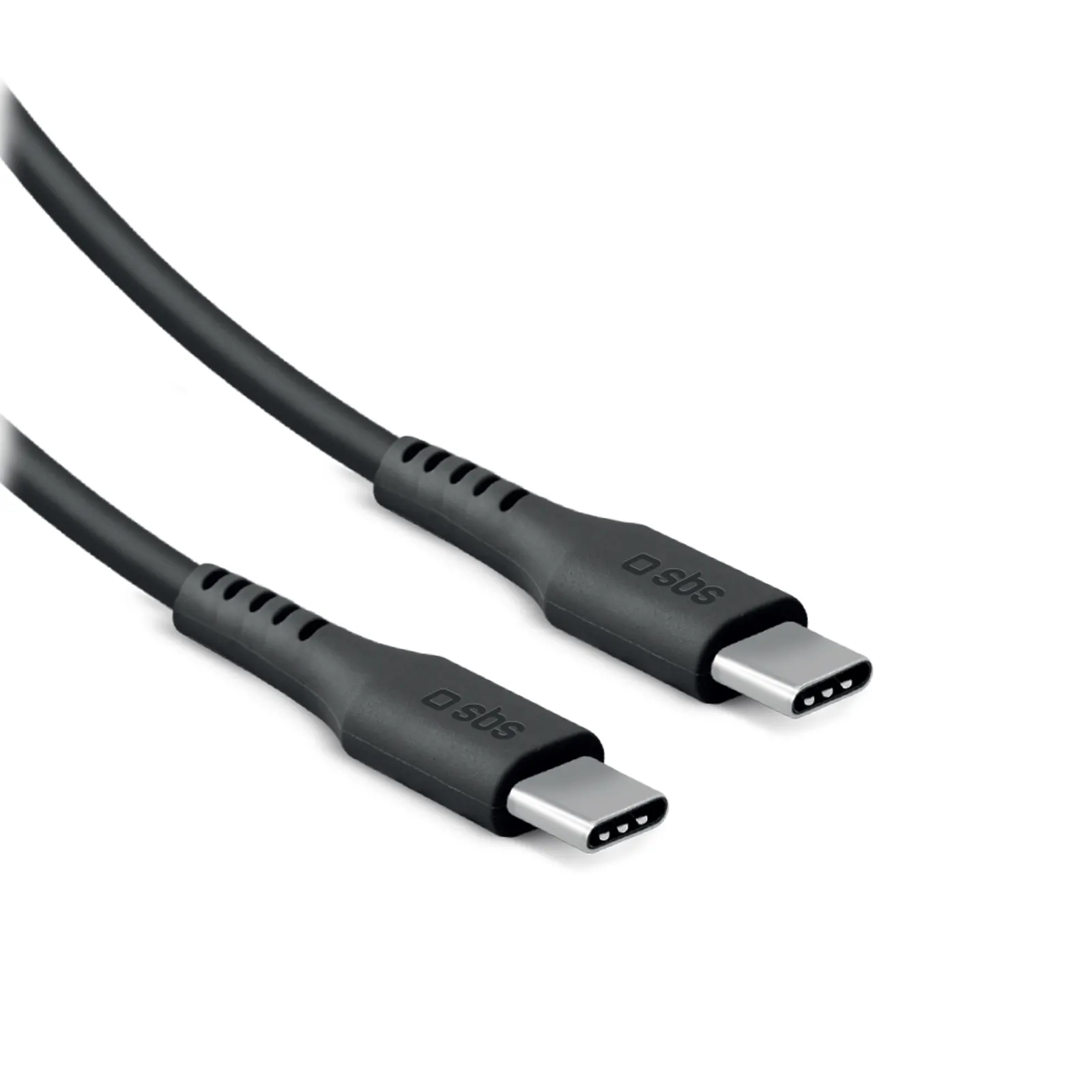 Kabel SBS 41124 USB-C do USB-C 100W 3m Czarny