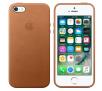 Apple Leather Case iPhone SE MNYW2ZM/A (brązowy)