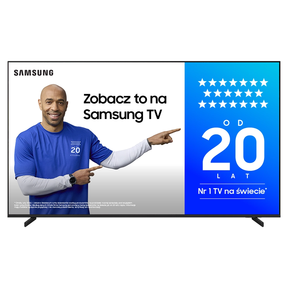 Telewizor Samsung QE75QN80HAU 75" Neo QLED 4K 144Hz Vision AI Tizen Dolby Atmos HDMI 2.1 DVB-T2