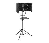 Musicmate MM-450 StudioMaster Pro z ekranem akustycznym Dynamiczny Przewodowy Srebrny