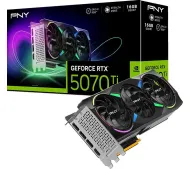 PNY GeForce RTX 5070 Ti ARGB EPIC-X RGB Overclocked Triple Fan 16GB GDDR7 256bit DLSS 4