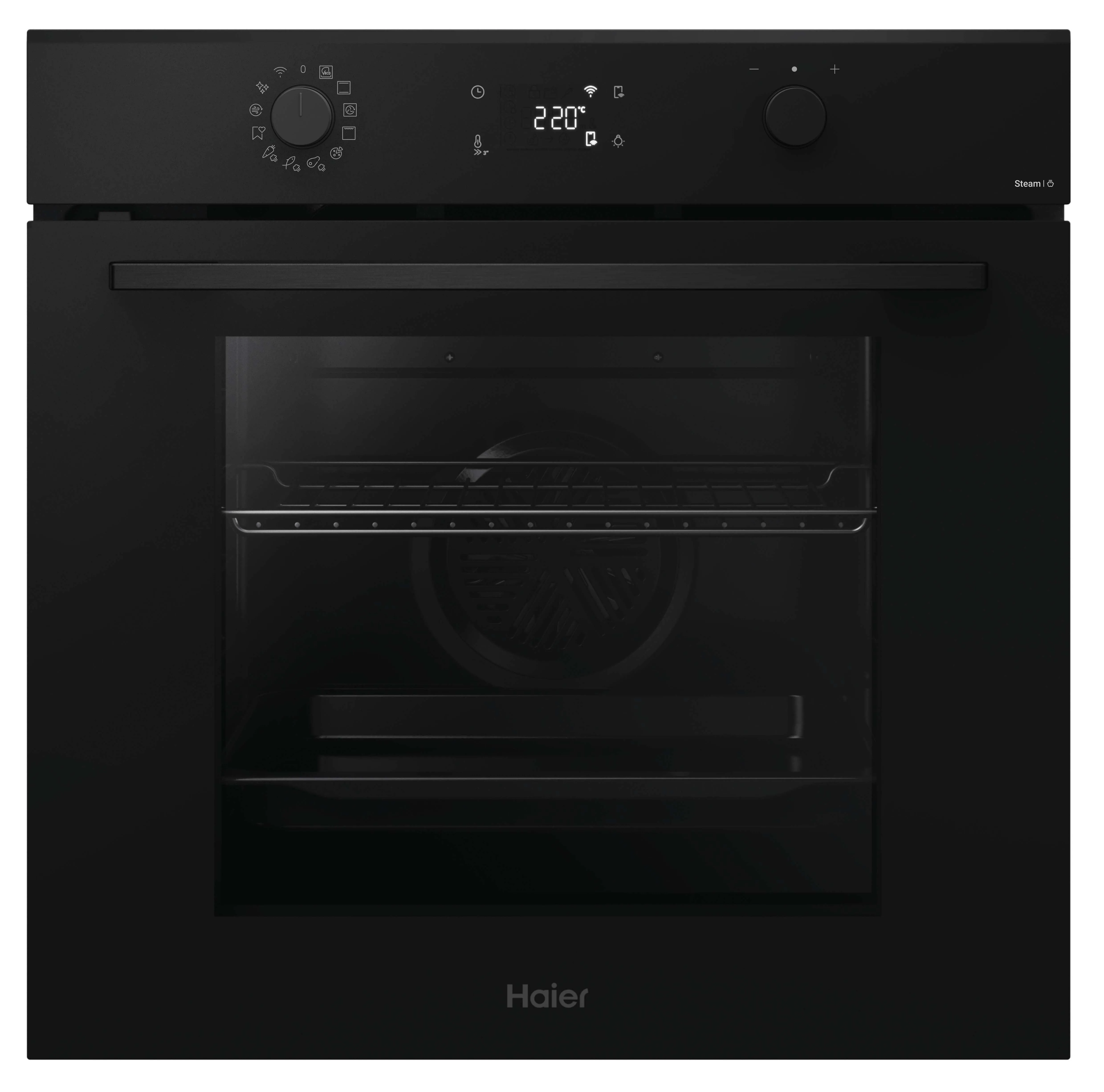Piekarnik elektryczny Haier Seria ID2 H6 ID2P5B5EYTB Taca Air Fry Termosonda Termoobieg Czarny