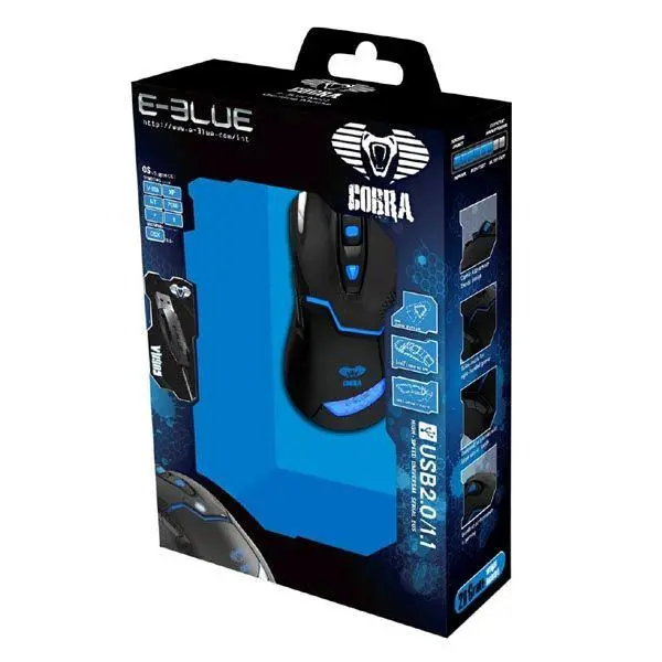 Myszka gamingowa E-BLUE Cobra 622 Czarny