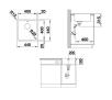 Zlewozmywak Blanco ANDANO 400-U 522960