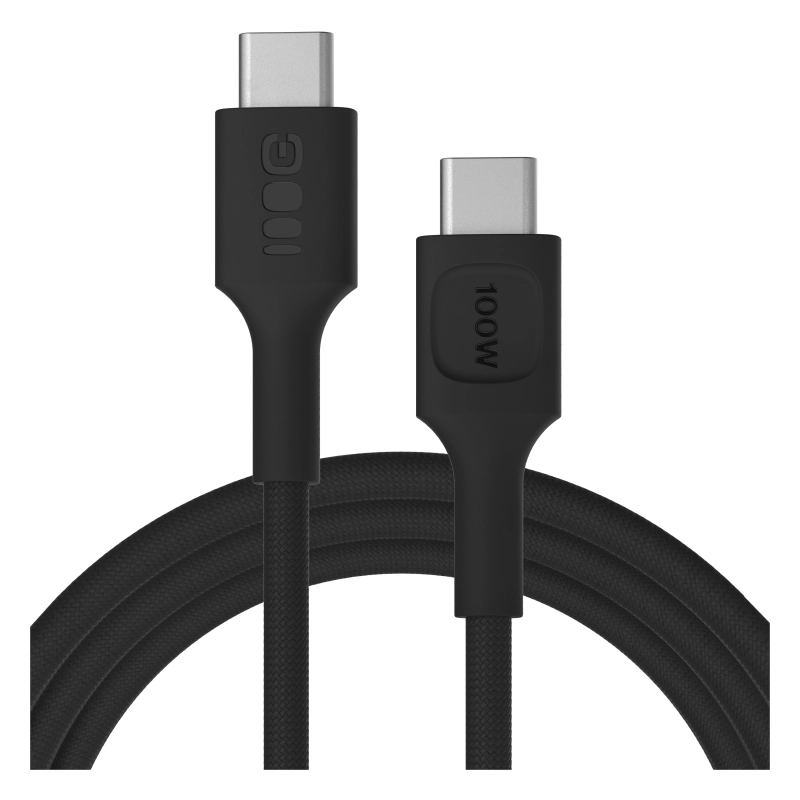 Kabel Green Cell PowerStream PD USB-C do USB-C 100W 2m Czarny