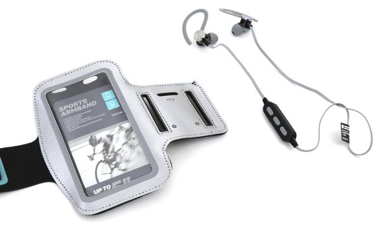 Słuchawki bezprzewodowe Platinet PM1075GR (szary) + etui