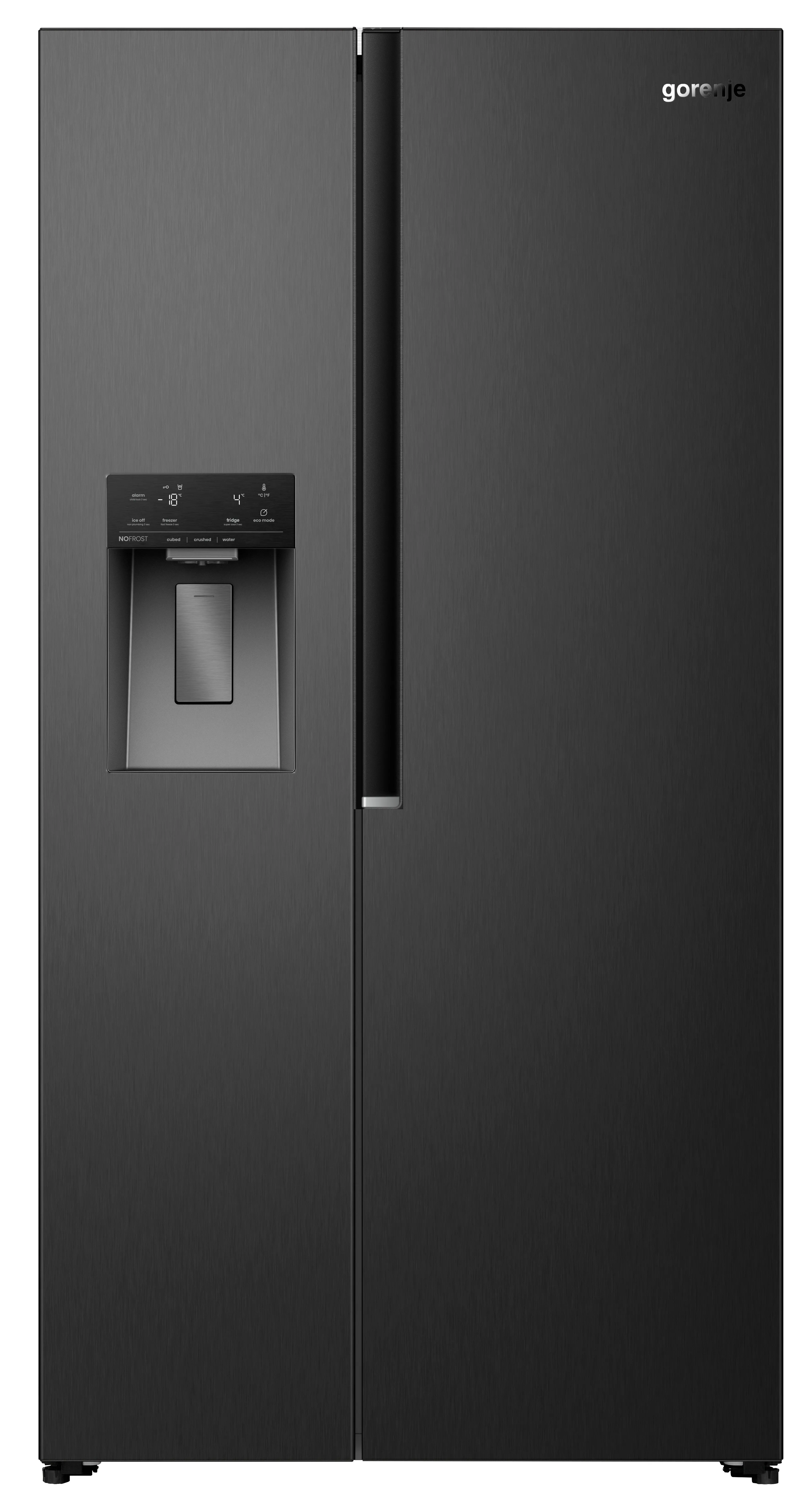 Lodówka Gorenje NRS917E61BX Pełny No Frost 178,6cm Czarny