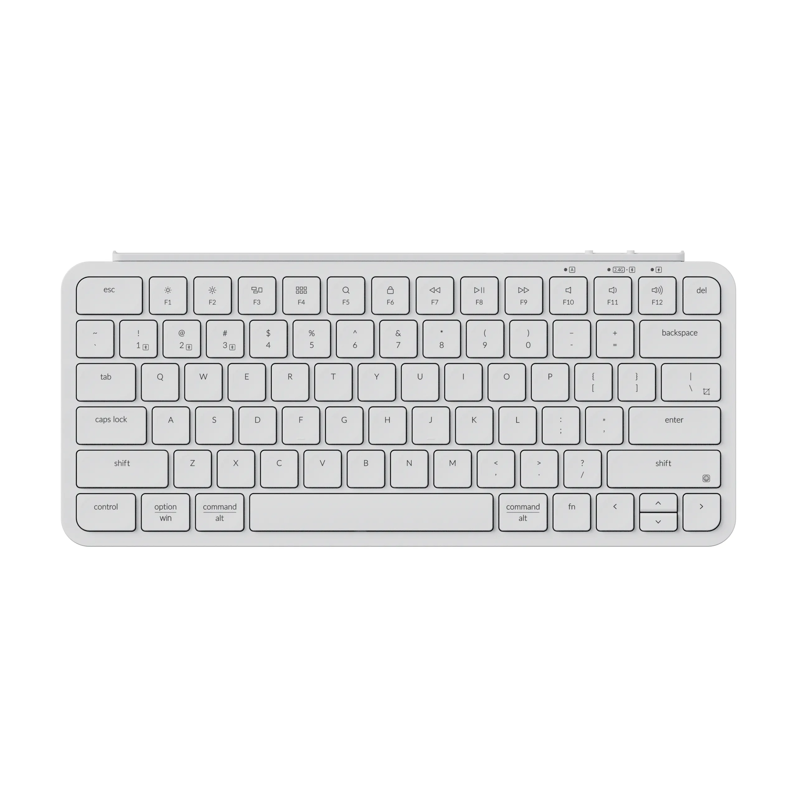 Klawiatura nożycowa Keychron B1 Pro Ultra-Slim Biały