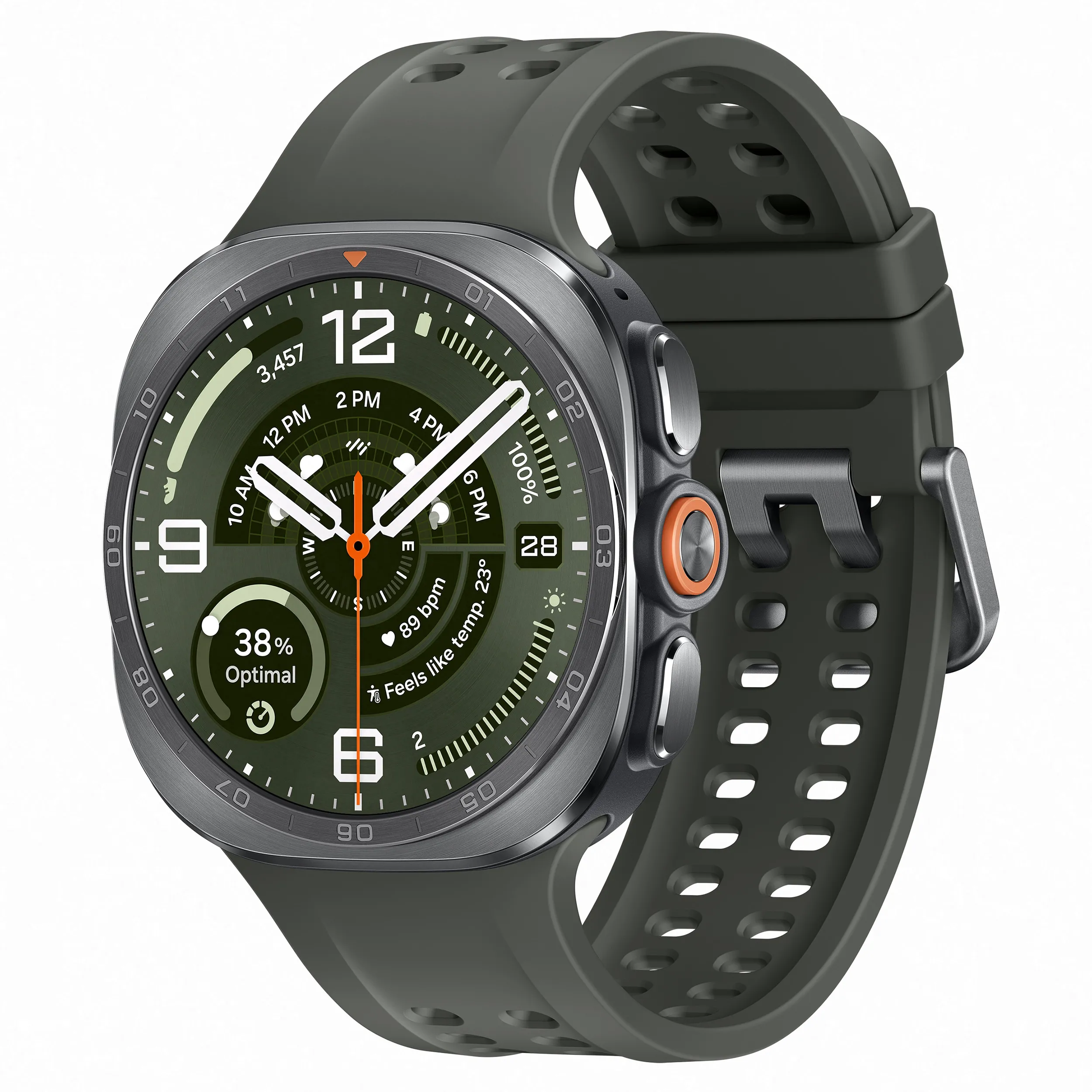 Samsung Galaxy Watch Ultra2 Funkcje AI LTE 47mm Tytanowy Srebrny