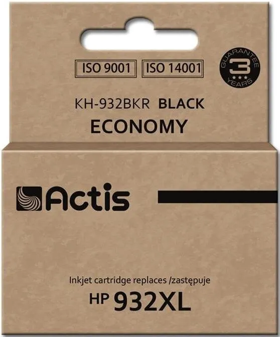 Tusz Actis KH-932BKR (zamiennik 932XL CN053AE) Czarny 30 ml
