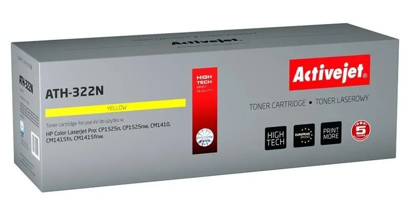 Toner ActiveJet ATH-322N (zamiennik 128A) Żółty