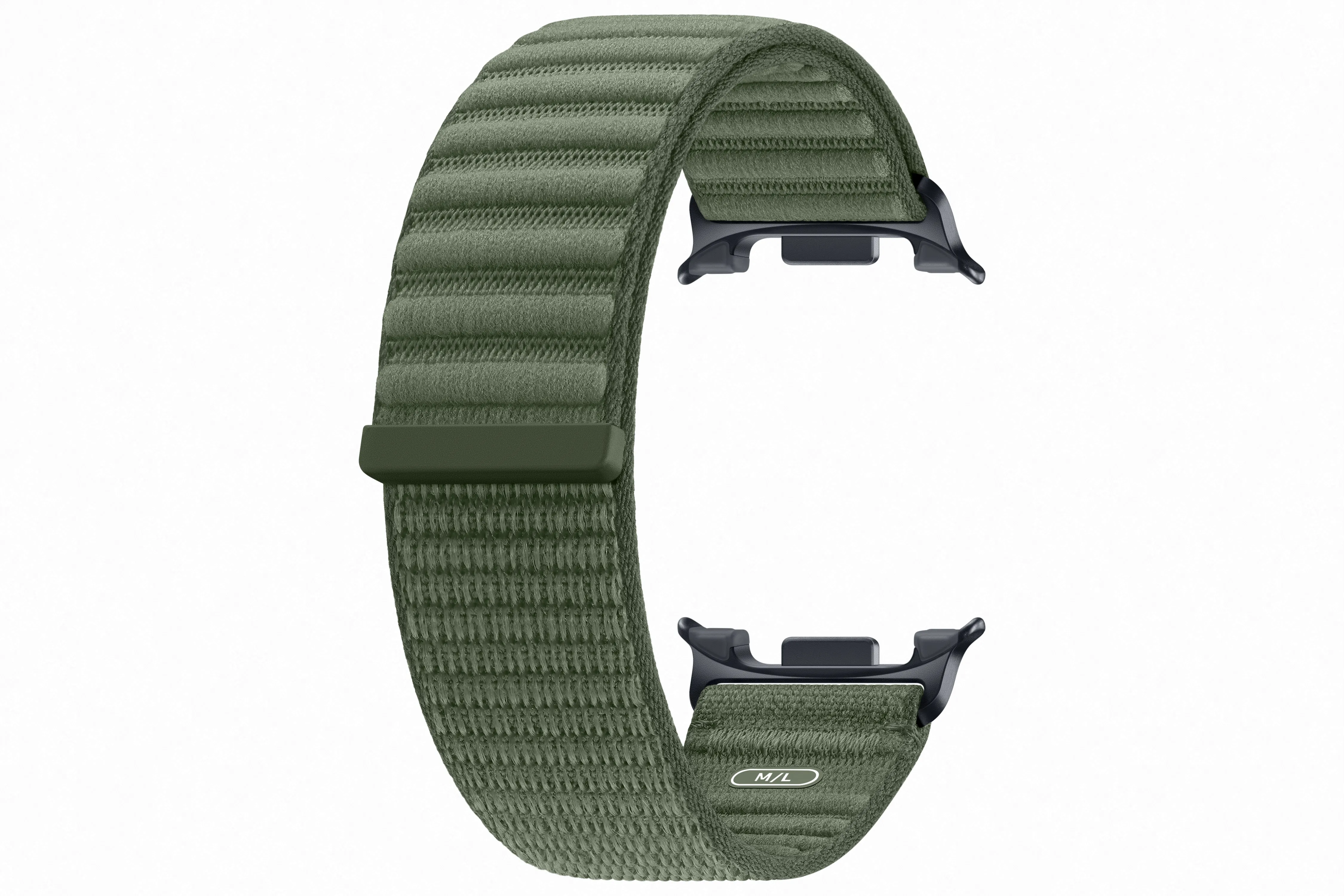 Pasek Samsung Fabric Band do Watch9 M/L Oliwkowy