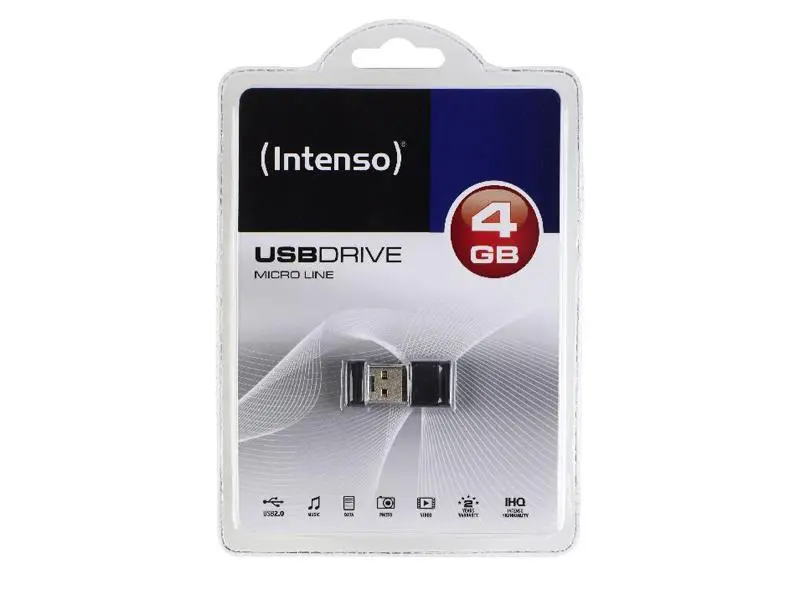 PenDrive Intenso Micro Line 4GB Czarny