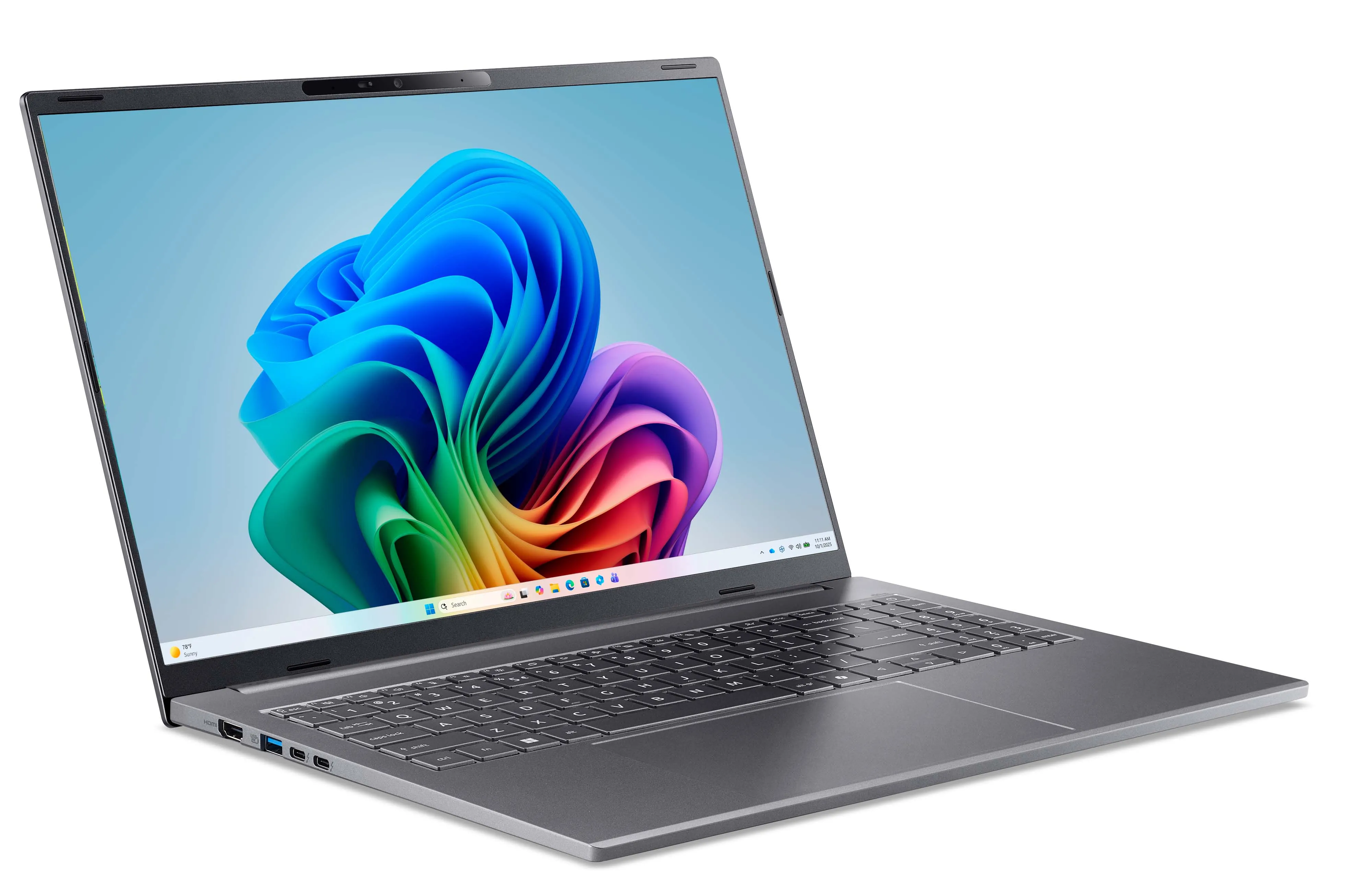Laptop Acer Aspire 16 AI A16-I71M 16" Ultra 5 325 16GB RAM 512GB Dysk SSD Win11 Szary Funkcje AI
