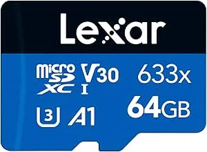 Karta pamięci Lexar Blue Plus microSDXC 64GB + Adapter