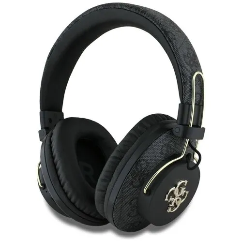 Słuchawki bezprzewodowe Guess GUE004607 Metal 4G Logo Nauszne Bluetooth 5.3 Czarny