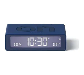 Budzik Lexon Flip Mini Dark Blue LR158DB9 Ciemnoniebieski